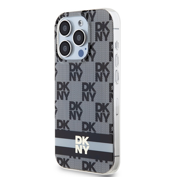 DKNY nakadka beowa HC Magsafe pc tpu checkered pattern w printed stripes Apple iPhone 15 Pro Max / 2