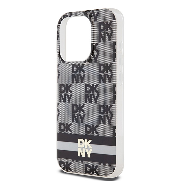 DKNY nakadka beowa HC Magsafe pc tpu checkered pattern w printed stripes Apple iPhone 15 Pro Max / 6