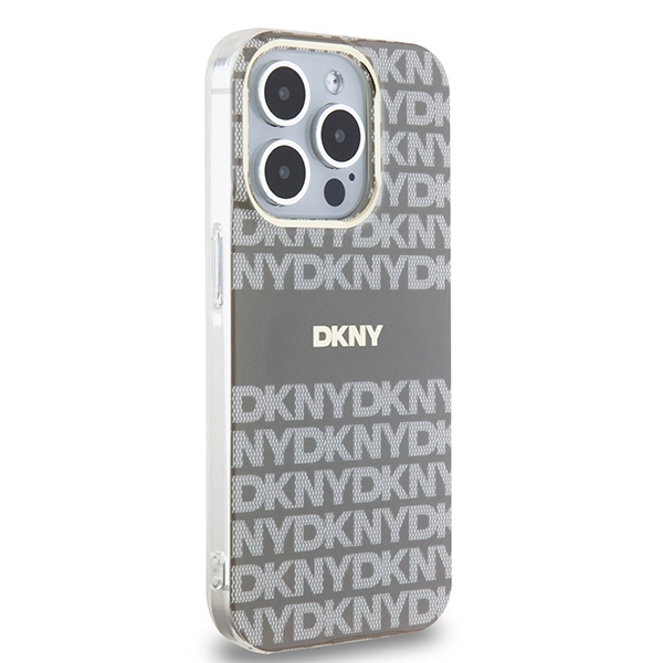 DKNY nakadka beowa HC Magsafe pc tpu repeat texture pattern w stripe Apple iPhone 15 Pro / 4