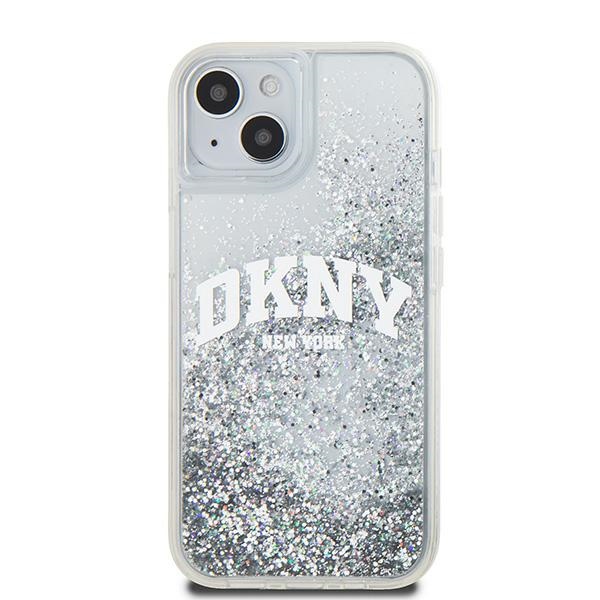 DKNY nakadka biaa HC liquid glitters w arch logo Apple iPhone 15 / 3