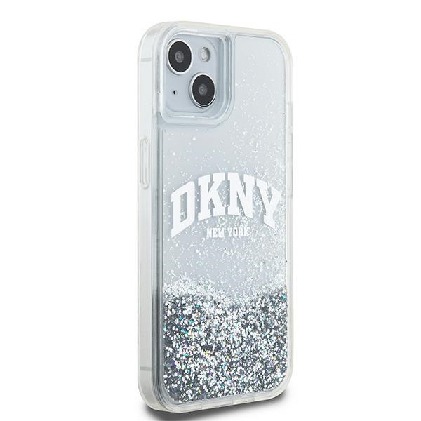 DKNY nakadka biaa HC liquid glitters w arch logo Apple iPhone 15 / 4