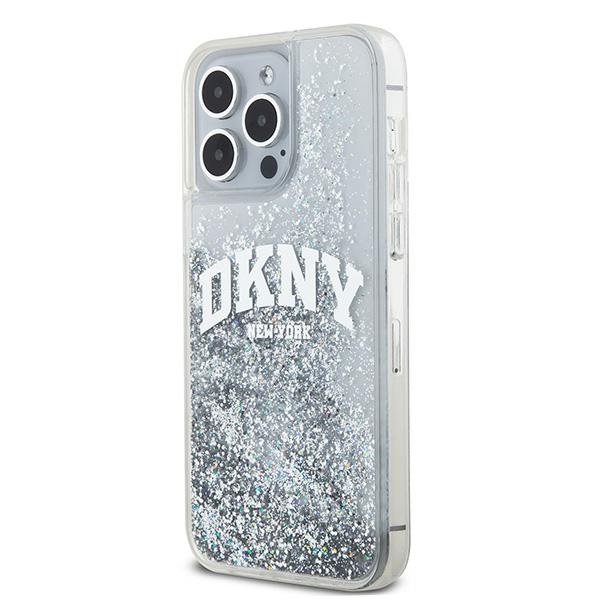 DKNY nakadka biaa HC liquid glitters w arch logo Apple iPhone 15 Pro / 2