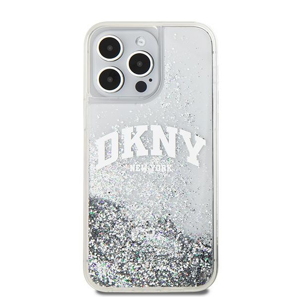 DKNY nakadka biaa HC liquid glitters w arch logo Apple iPhone 15 Pro / 3