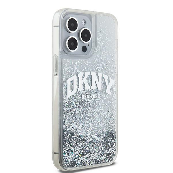 DKNY nakadka biaa HC liquid glitters w arch logo Apple iPhone 15 Pro / 4