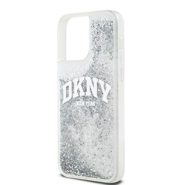 DKNY nakadka biaa HC liquid glitters w arch logo Apple iPhone 15 Pro / 6