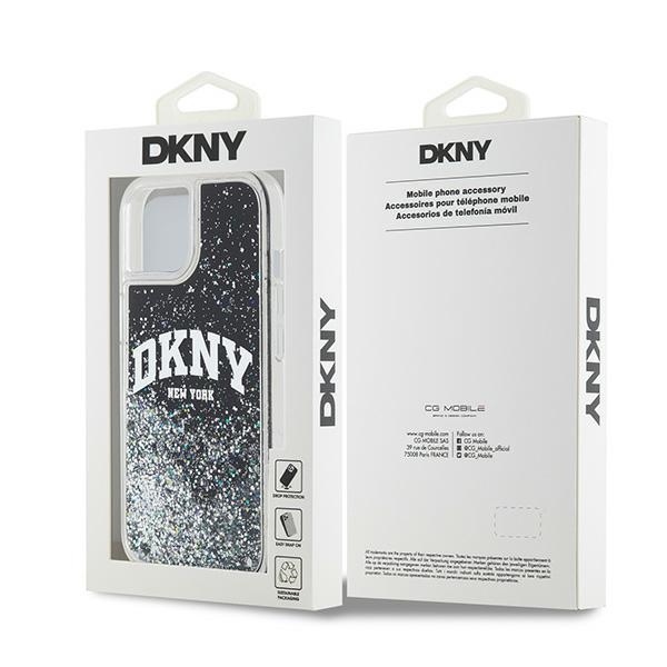 DKNY nakadka czarny Apple iPhone 15 / 8