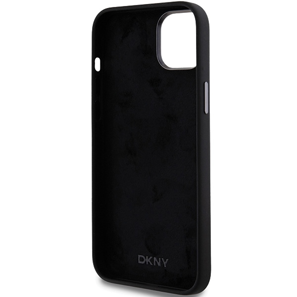 DKNY nakadka czarny Apple iPhone 15 Plus / 6