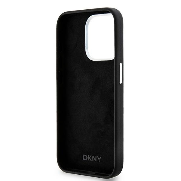 DKNY nakadka czarny Apple iPhone 15 Pro / 7