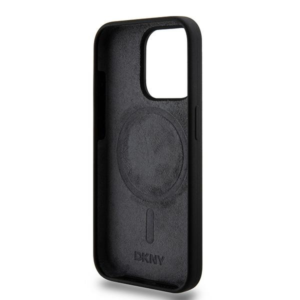 DKNY nakadka czarny Apple iPhone 15 Pro / 7
