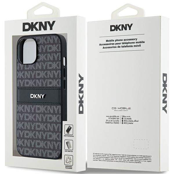 DKNY nakadka czarny Apple iPhone 15 / 8