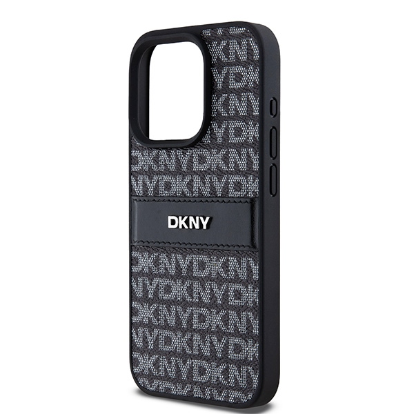 DKNY nakadka czarny Apple iPhone 15 Pro Max / 6