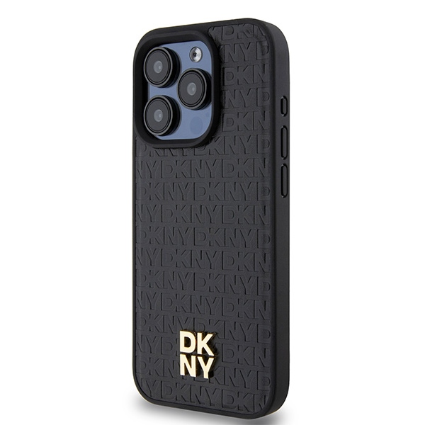 DKNY nakadka czarny Apple iPhone 15 Pro / 2