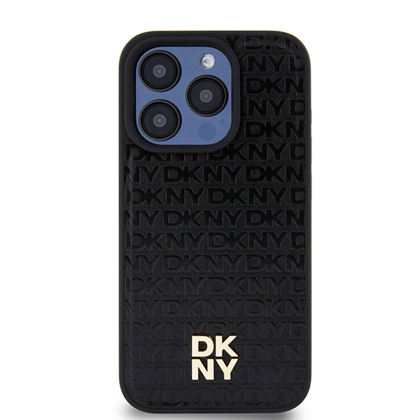 DKNY nakadka czarny Apple iPhone 15 Pro / 3