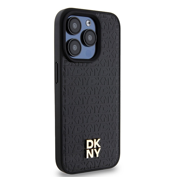 DKNY nakadka czarny Apple iPhone 15 Pro / 4