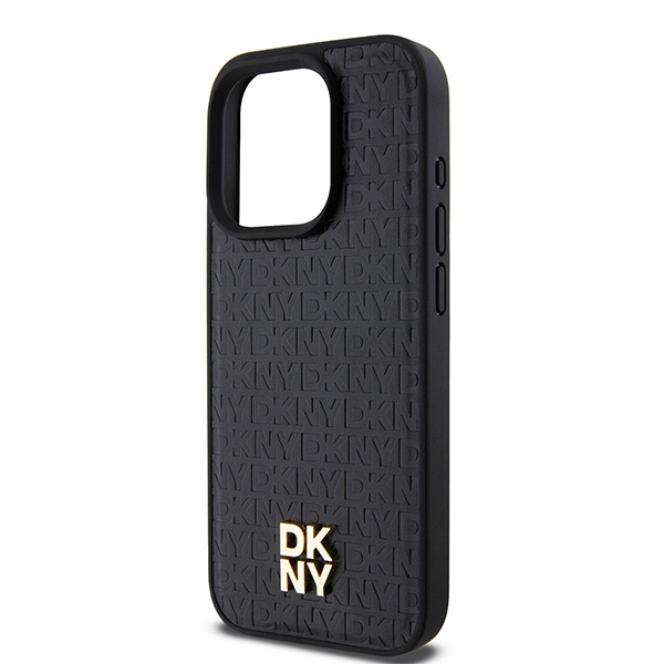 DKNY nakadka czarny Apple iPhone 15 Pro / 6