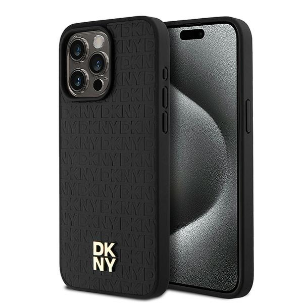 DKNY nakadka czarny Apple iPhone 15 Pro Max