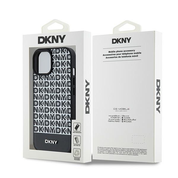 DKNY nakadka czarny Apple iPhone 15 / 8