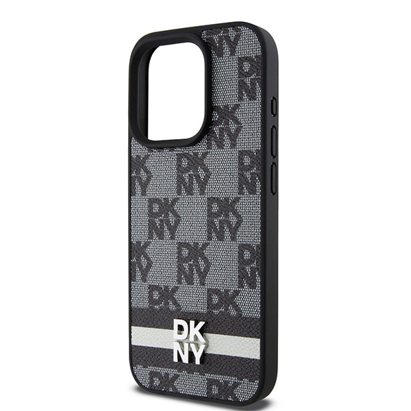 DKNY nakadka czarny Apple iPhone 15 Pro / 6