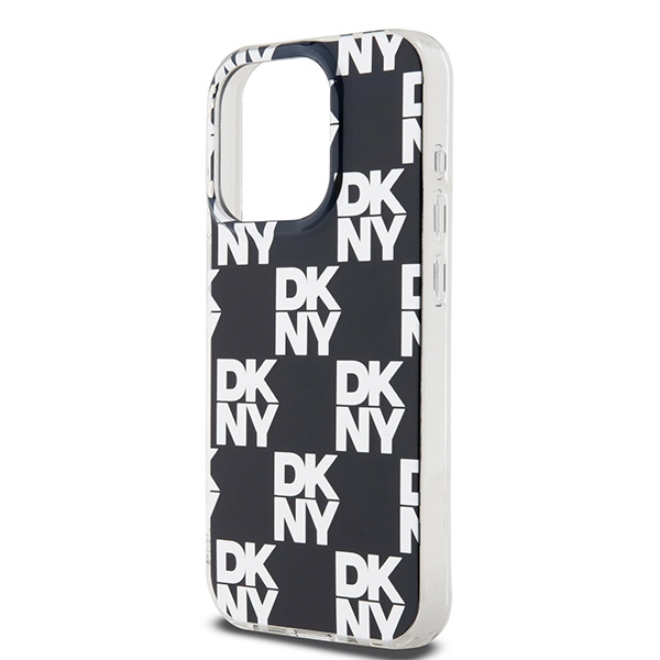 DKNY nakadka czarny Apple iPhone 15 Pro / 6