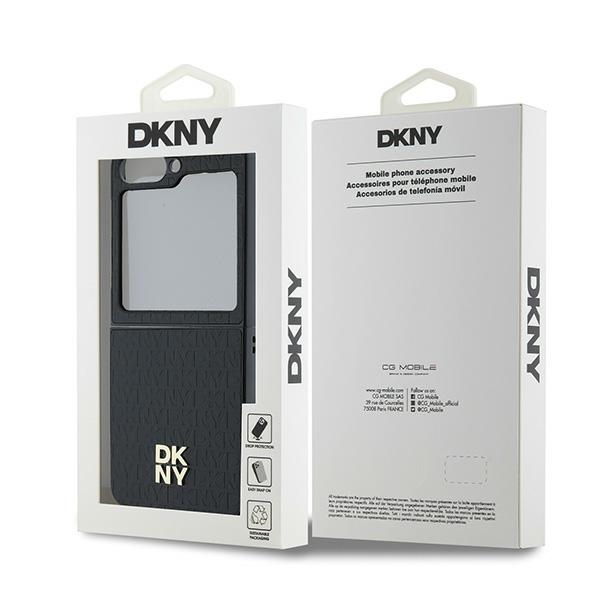 DKNY nakadka czarny Samsung Galaxy Z Flip 6 / 8