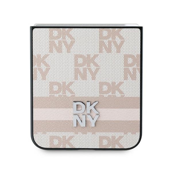 DKNY nakadka rowa Chequered Pattern Printed Stripes Samsung Galaxy Z Flip 6 / 5