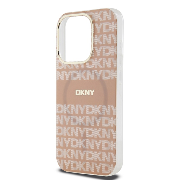 DKNY nakadka rowa HC Magsafe pc tpu repeat texture pattern w stripe Apple iPhone 15 Pro / 6