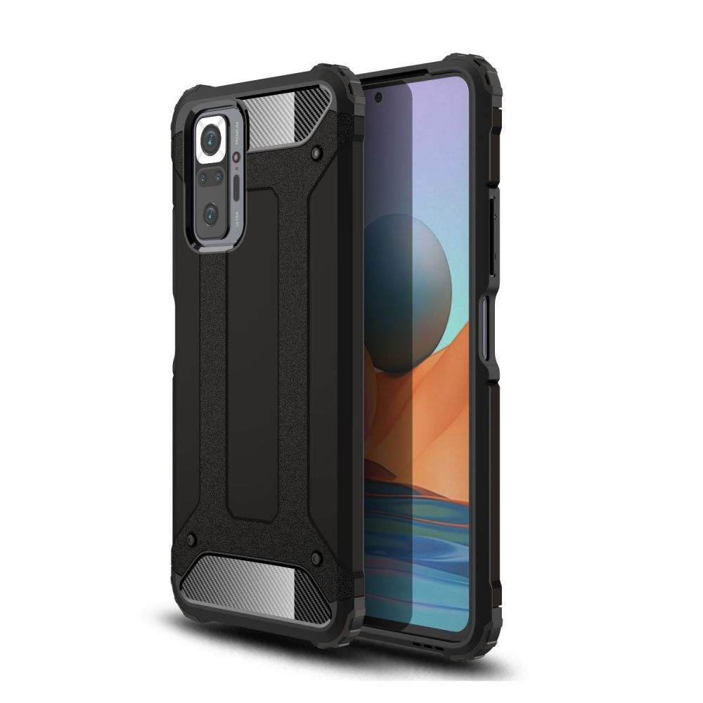 etui pancerne Armor Case czarne Xiaomi Redmi Note 10 Pro