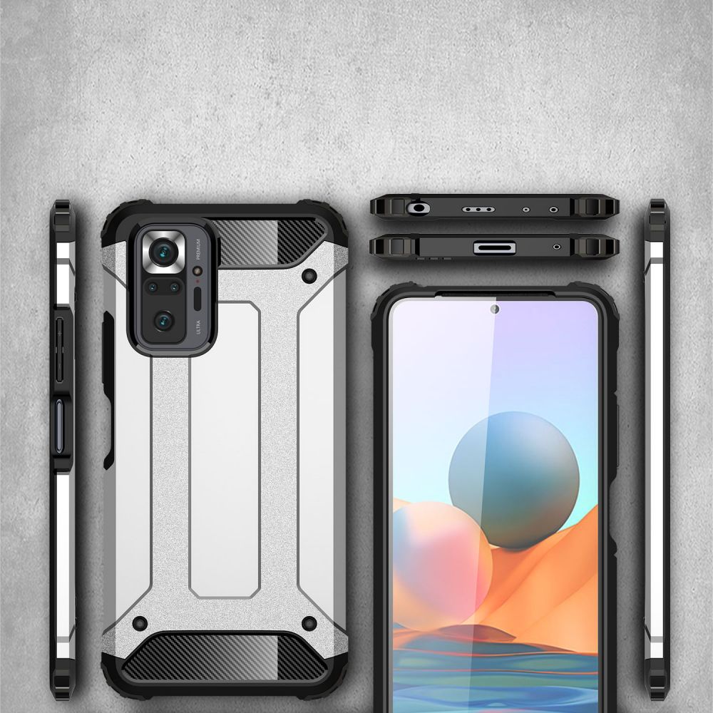 etui pancerne Armor Case czarne Xiaomi Redmi Note 10 Pro / 2