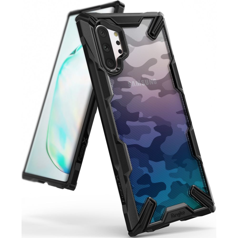 etui Ringke Fusion X Camo Czarne Samsung Galaxy Note 10 Plus