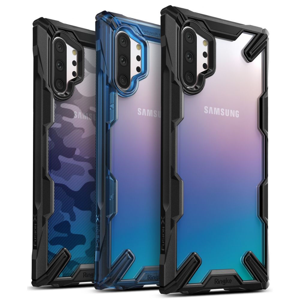 etui Ringke Fusion X Camo Czarne Samsung Galaxy Note 10 Plus / 2