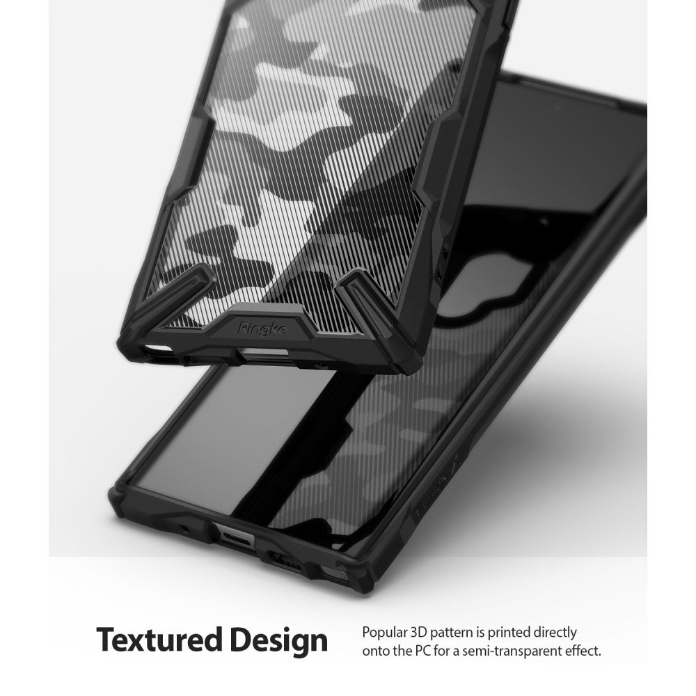 etui Ringke Fusion X Camo Czarne Samsung Galaxy Note 10 Plus / 3