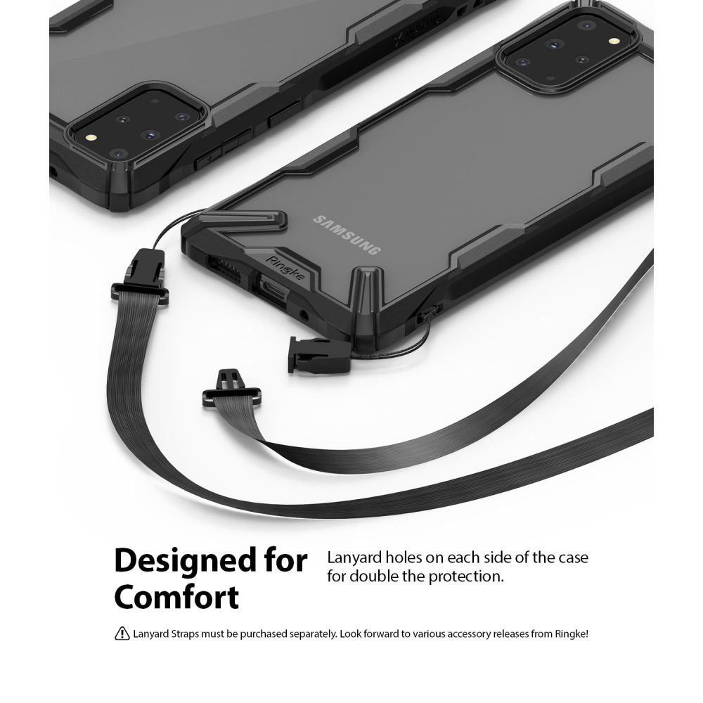 etui Ringke Fusion X Czarne Samsung Galaxy S20 Plus / 7