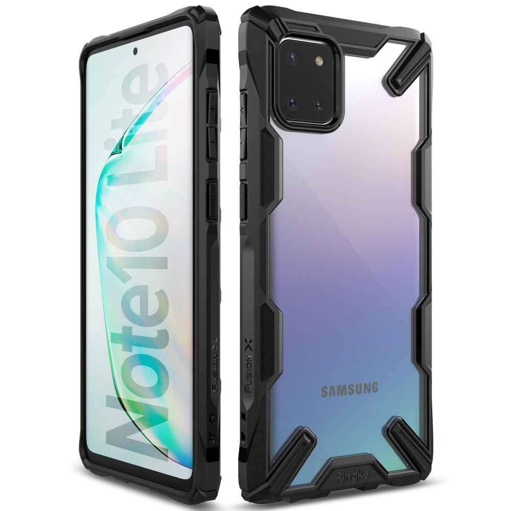 etui Ringke Fusion X Czarne Samsung Galaxy Note 10 Plus / 2