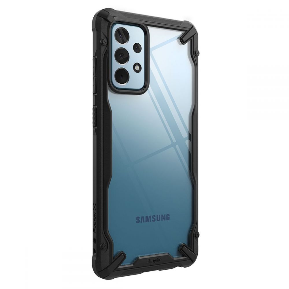 etui Ringke Fusion X czarne Samsung A52 5G / 3