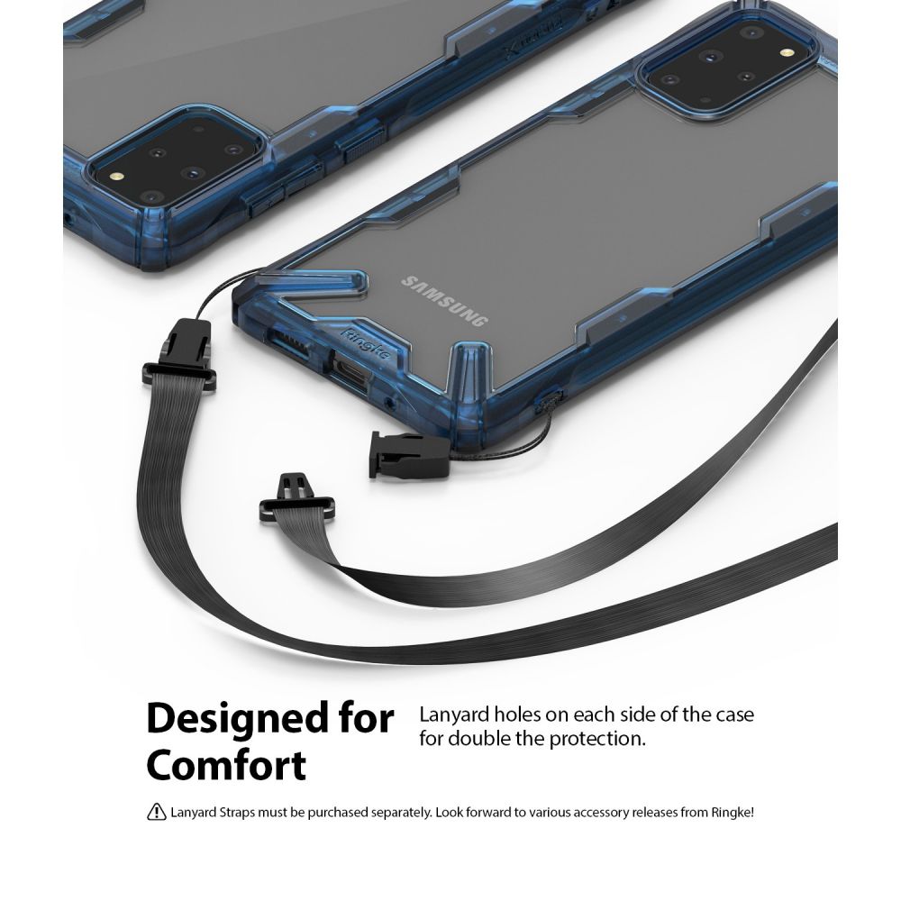 etui Ringke Fusion X Niebieskie Samsung Galaxy S20 Plus / 7