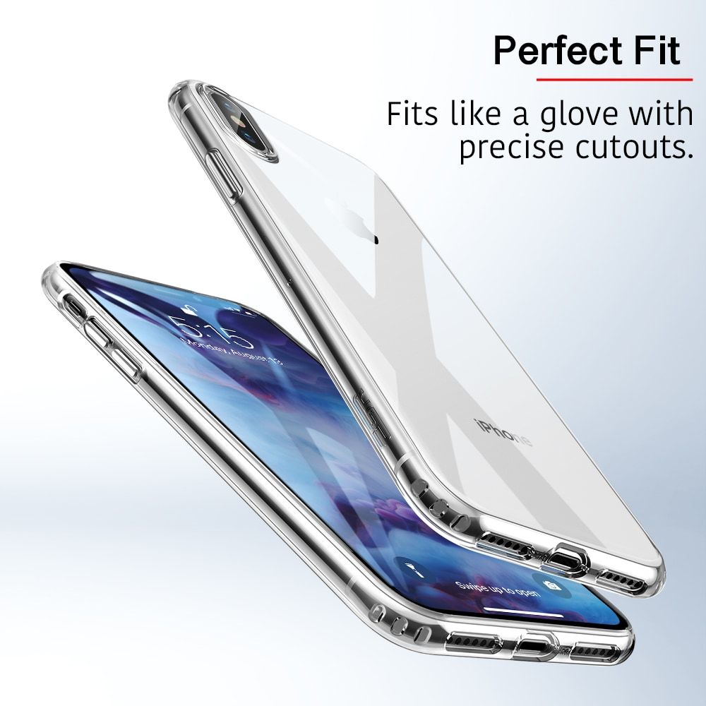 etui silikonowe Esr Essential Przeroczyste Apple iPhone X / 4