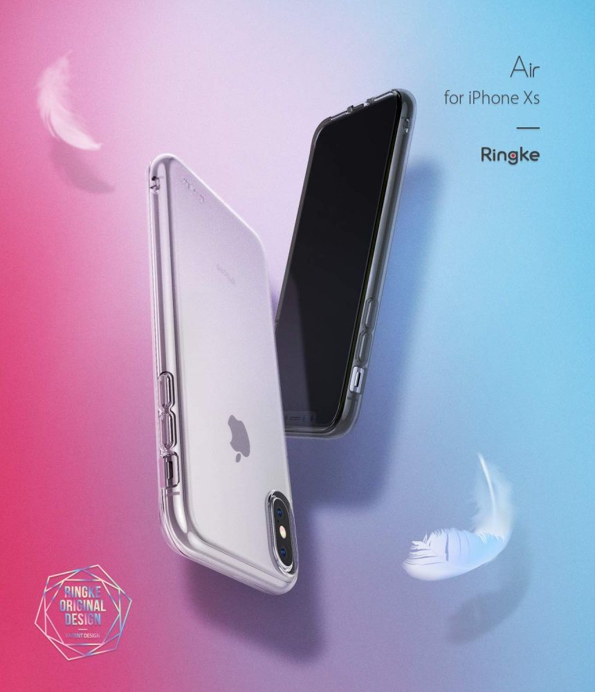 etui silikonowe Ringke Air Przeroczyste Apple iPhone X / 7