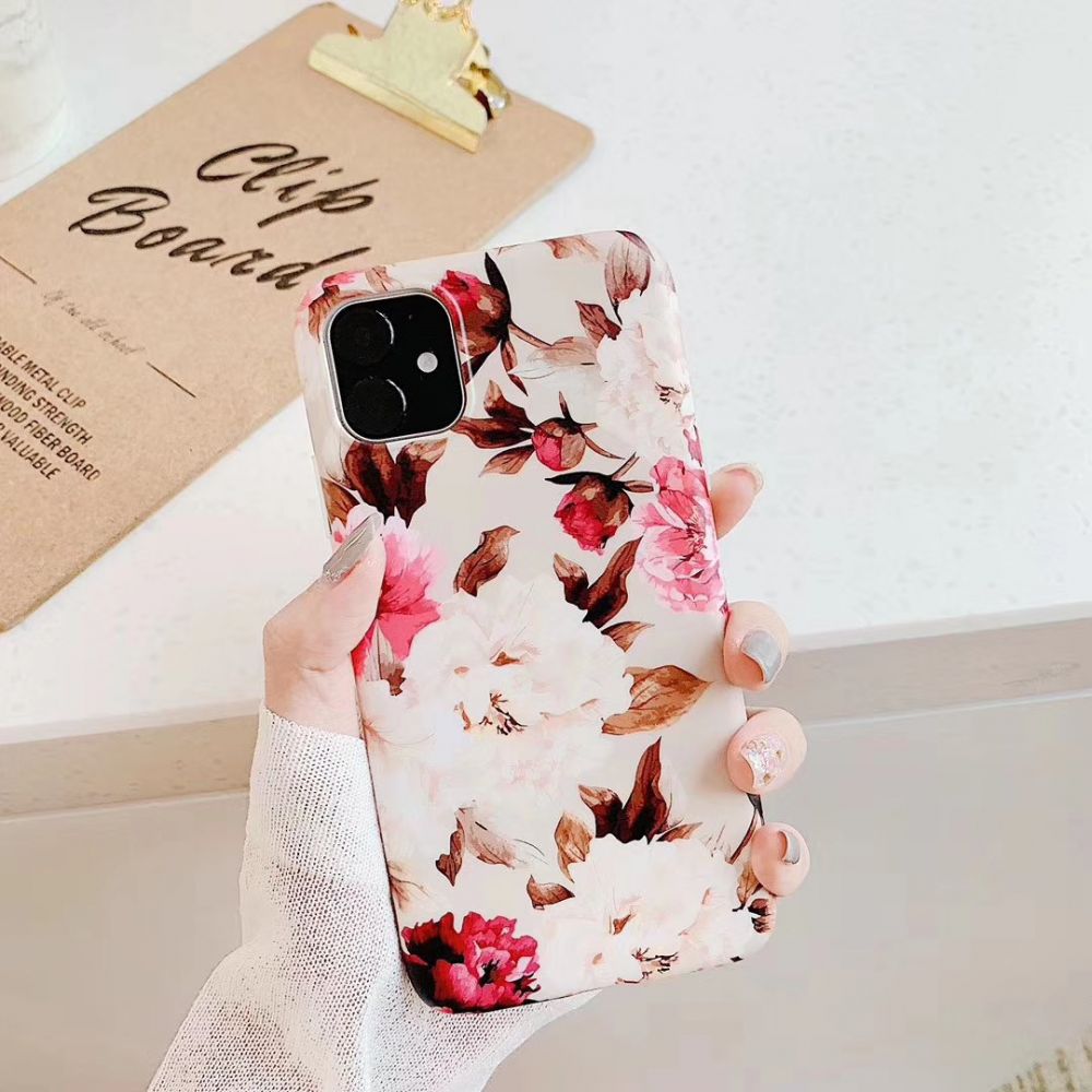 etui Silikonowe Tech-protect Floral Beowe Apple iPhone 7 / 2