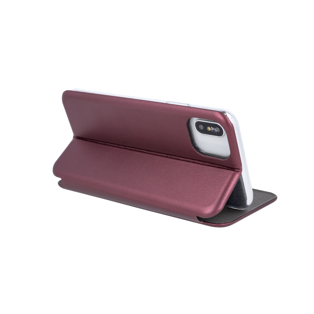 Etui Smart Diva burgundowy Apple iPhone 13 Mini / 5