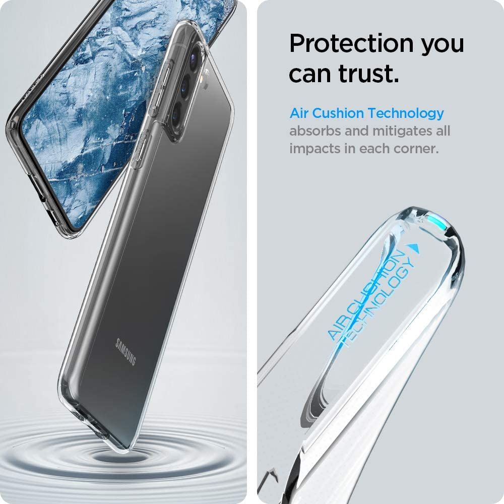 etui Spigen Liquid Crystal przeroczyste Samsung s21 Plus / 9