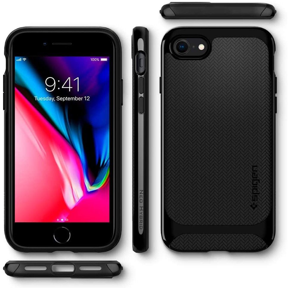 etui Spigen Neo Hybrid Czarne Apple iPhone 7 / 7