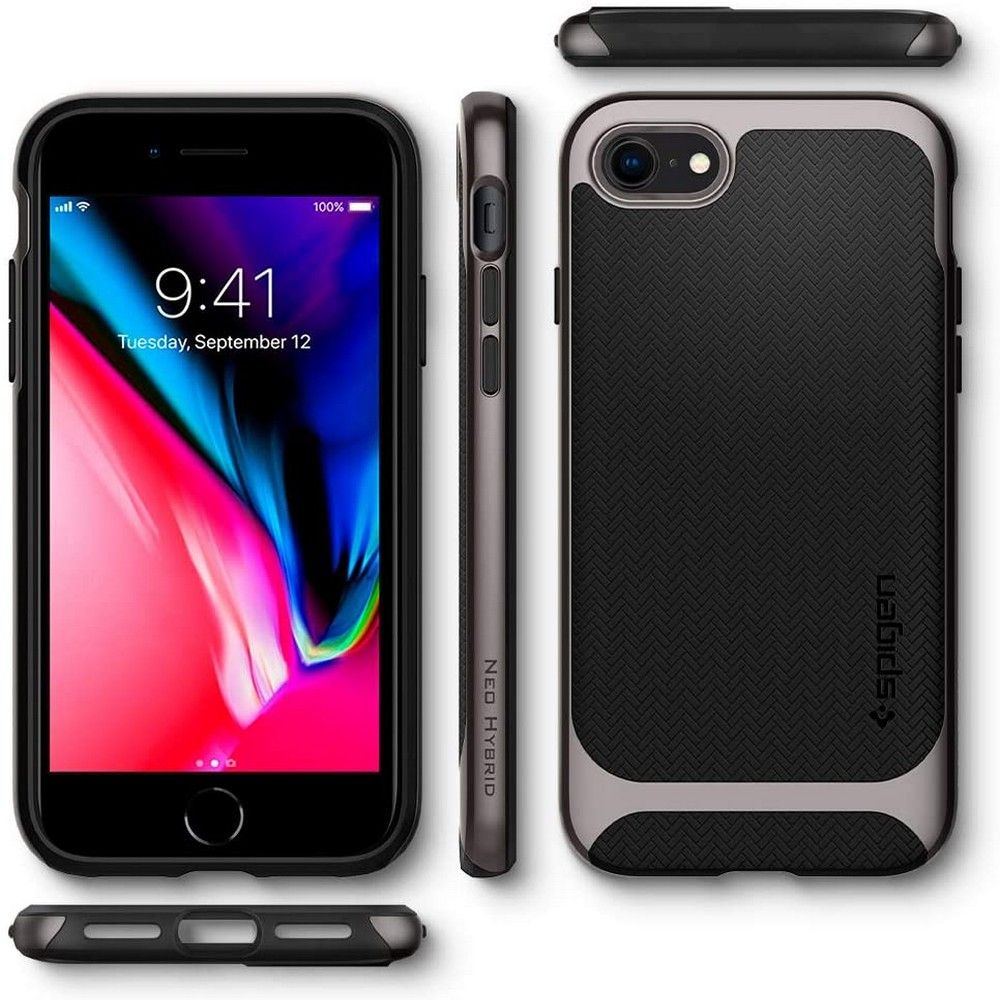 etui Spigen Neo Hybrid Gunmetal Apple iPhone 7 / 5