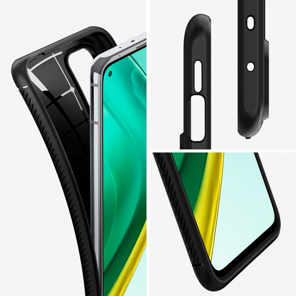 etui Spigen Rugged Armor Czarne Xiaomi Mi 10T Pro 5G / 2