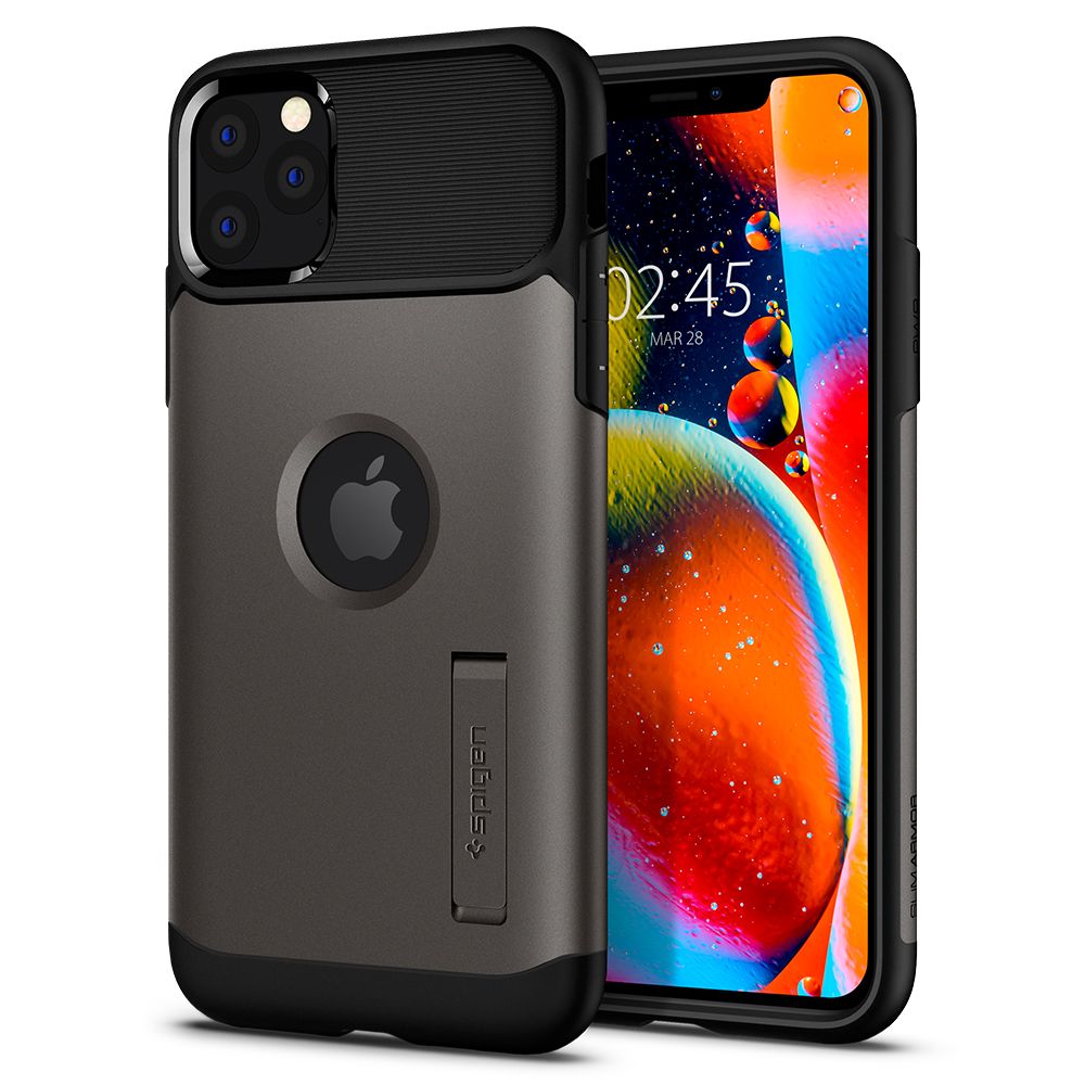 etui Spigen Slim Armor Gunmetal Apple iPhone 11 Pro