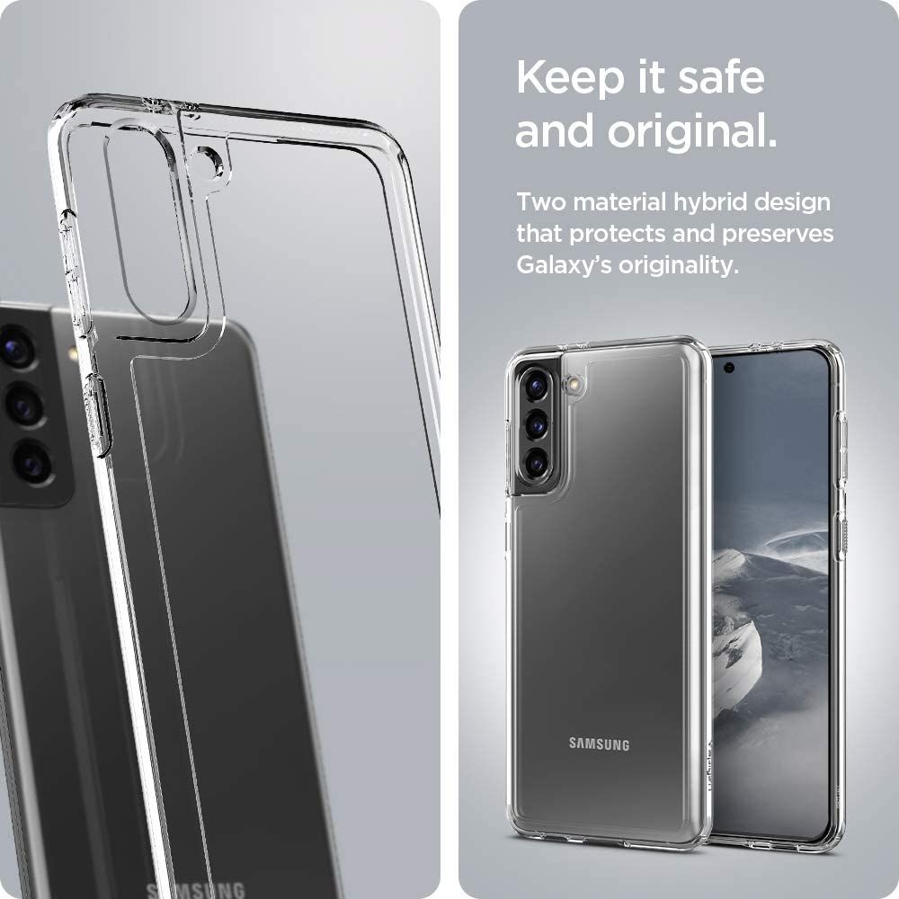 etui Spigen Ultra Hybrid Crystal Przeroczyste Samsung s21 Plus / 11