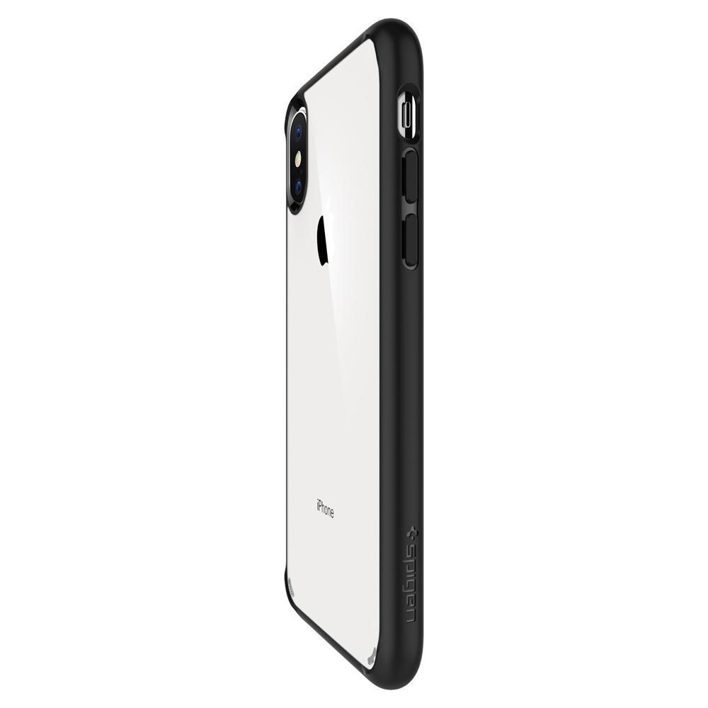 etui Spigen Ultra Hybrid Czarne Apple iPhone XS Max / 5