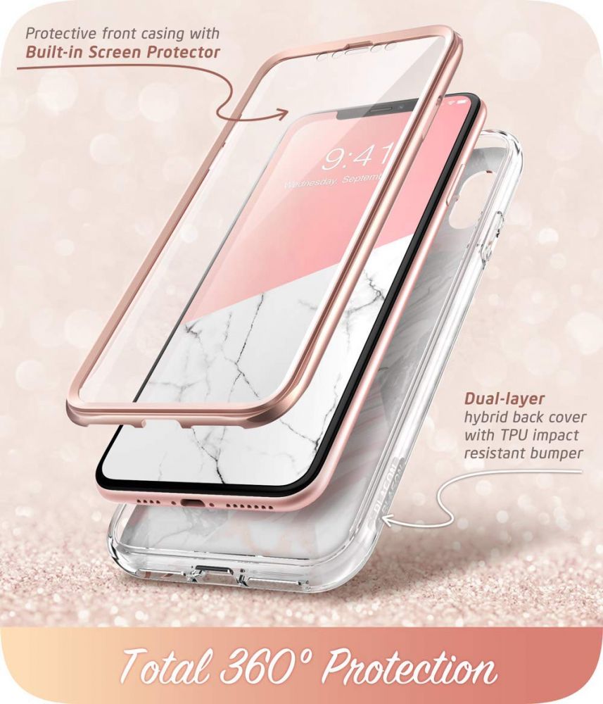 etui Supcase Cosmo Marble Apple iPhone XR / 2