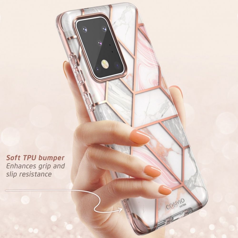 etui Supcase Cosmo Marble Samsung galaxy S20 Ultra / 3