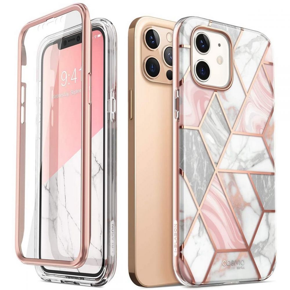 etui Supcase Cosmo Marble Apple iPhone 12 Pro