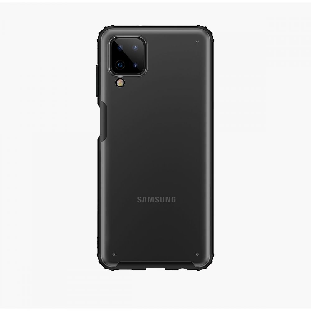 etui Tech-protect Hybridshell Frost czarne Samsung Galaxy A12 / 4